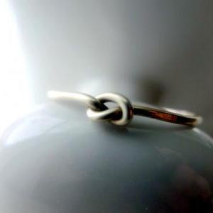 Sterling Silver Knot Ring Made In Any Size..